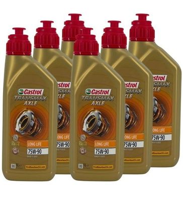 Castrol Transmax Axle Long Life 75W-90 6x1 Liter