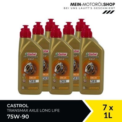 Castrol Transmax Axle Long Life 75W-90 7x1 Liter