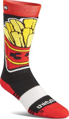 Thirtytwo Kids Socken Double black/red