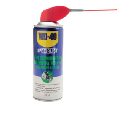 WD-40 PTFE Schmierspray Specialist 400ml Smart-Straw PTFE Schmierspray WD40