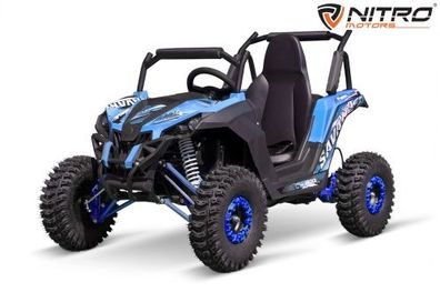 Nitro Motors Eco Gokart Savana V2 PRM6 UTV, Wellenantrieb Elektro Offroad Kinderbuggy