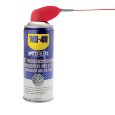 WD-40 PTFE Trockenschmierspray Specialist 400ml Smart Straw WD40 Trocken Schmierspray