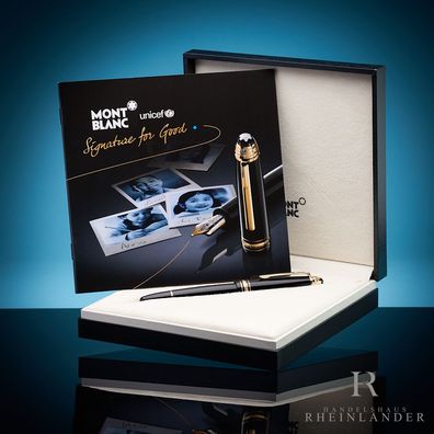 Montblanc Meisterstück Unicef Edition 2009 LeGrand 146 Füllfederhalter ID 105601