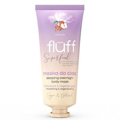 Fluff Superfood Körpermaske Apfelkuchen, 150 ml