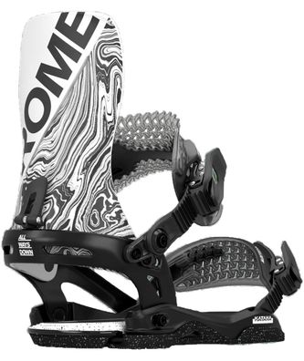 ROME Snowboard Bindung Katana black/white