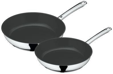 WMF Devil Bratpfannen-Set, 2-teilig, 24 cm + 28 cm 7116001576