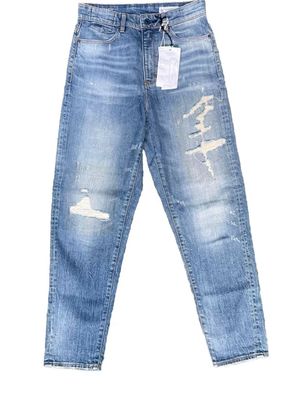 G-Star Janeh Ultra High Mom Ankle Damen Jeans Hellblau Boyfriend 27/32