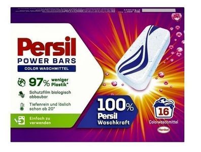 Persil Power Bars Farbwaschmittel, 472g, 20 Kapseln