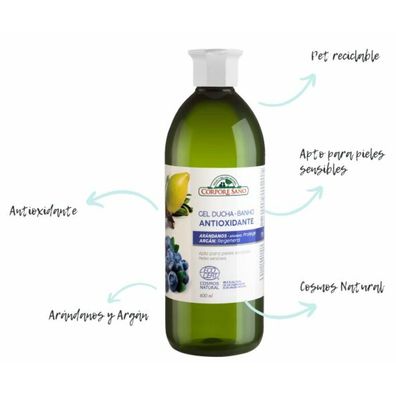 Corpore Gel De Baño Antioxidante 600ml