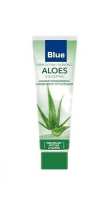 Blau Aloe-Handcreme, feuchtigkeitsspendend, 100 ml