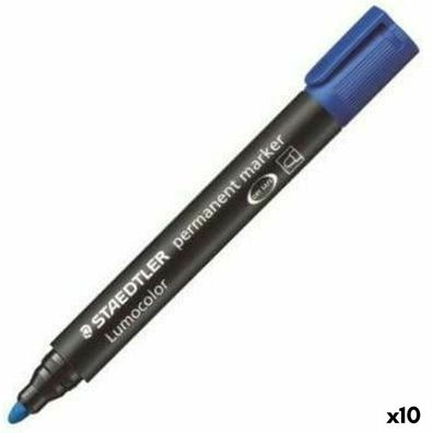 Dauermarker Staedtler Lumocolor 352-3 Blau (10 Stück)