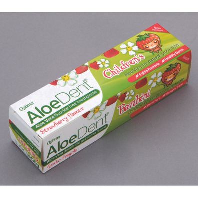 Madal Bal Pasta De Dientes Aloe Dent Niños Sabor Fresa 50ml