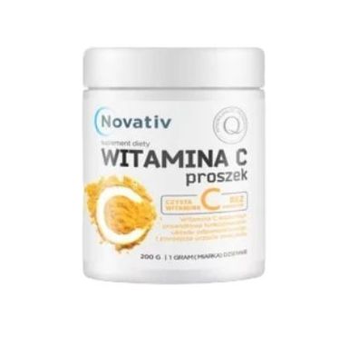 Hochwertiges Vitamin C Pulver â?? Stärkung fér das Immunsystem, 200g