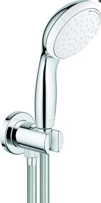 GROHE Wandhalterset Tempesta 100 26406 2 Strahlarten 5,7 l/min chrom