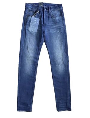 G-Star Raw Jeans Damen 3301 Slim Fit Gerades Bein blau 27/34