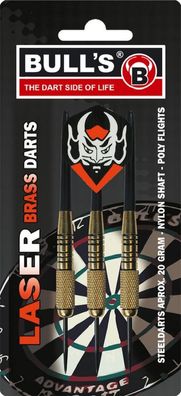 BULL'S Laser Steel Darts, 20 Gr. / Inhalt 6 Stück