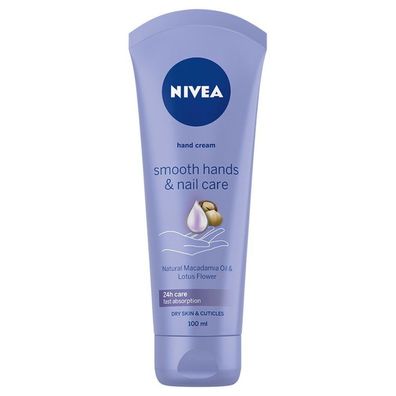 NIVEA Handcreme Glatte Hände & Nagelpflege 100ml