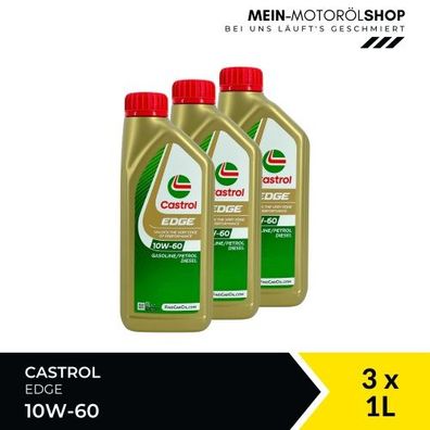 Castrol Edge 10W-60 3x1 Liter