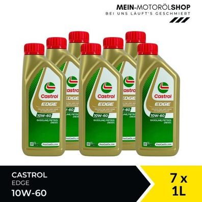 Castrol Edge 10W-60 7x1 Liter