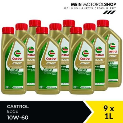 Castrol Edge 10W-60 9x1 Liter