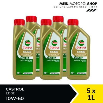 Castrol Edge 10W-60 5x1 Liter