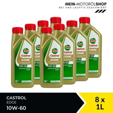 Castrol Edge 10W-60 8x1 Liter