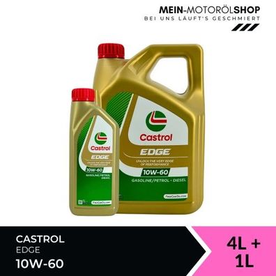 Castrol Edge 10W-60 4 + 1 Liter