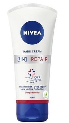 Nivea 3in1 Repair Regenerierende Handcreme, 75ml