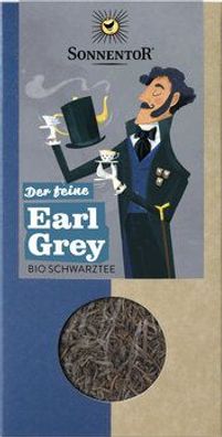 Sonnentor 3x Der feine Earl Grey Tee lose 90g