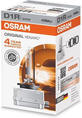 Osram XENARC Osram Original D1R, Xenon Scheinwerferlampe, 4150K , KfZ Auto Lampe