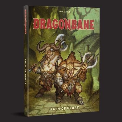 Dragonbane Path of Glory (Adventure Supplement, HC, Free League) - FLEDGB015