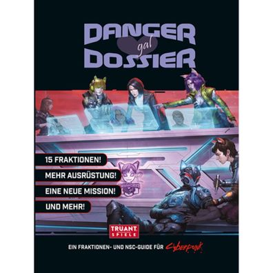 Cyberpunk RED Danger Gal Dossier - deutsch (Truant Spiele, DE) - TRU2214