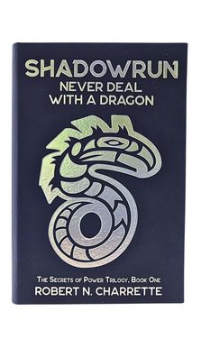 Shadowrun Never Deal with a Dragon Collectors Edition Leatherbound - CAT27800C