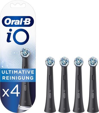 Oral-B iO Ultimative Reinigung Aufsteckbürsten für elektrische Zahnbürste, 4 Stk