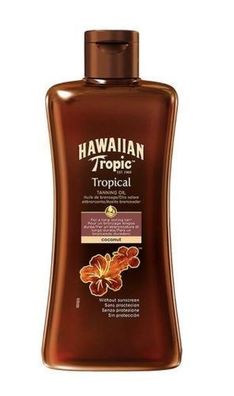 Hawaiian Tropic Intensiv Bräunungsöl, 200ml - Exotischer Hautpflegegenuss