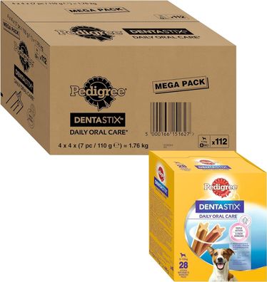 Pedigree DentaStix Daily Oral Care Zahnpflegesnack für kleine Hunde - 4x 440g