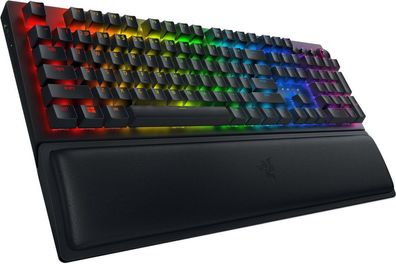 Razer BlackWidow V3 Pro Gaming Keyboard Dual Wireless Green Switches CH-Layout