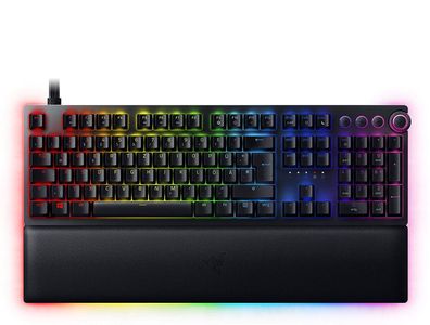 Razer Huntsman V2 Analog Gaming Keyboard Optical Switches RGB USB-C NO-Layout