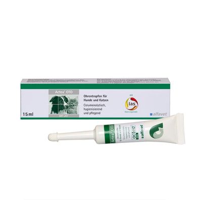 Alfavet Actea® OTO 15ml Ohrentropfen für Hunde und Katzen