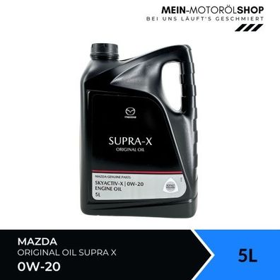 Mazda Original Oil SUPRA X 0W-20 5 Liter