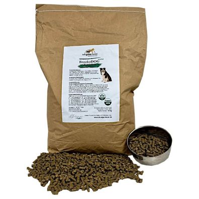 BrookoDog Premium Spirulina 10 kg Hundefutter Darmgesundheit