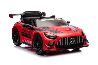 Kinder Elektroauto Mercedes Benz AMG GT3 zwei Motoren+LED+Audio+FB Rot