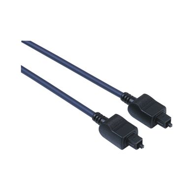 Hama ToslinkKabel 1,5m LWL LichtleiterKabel ODTStecker optisch Digital SP/DIF