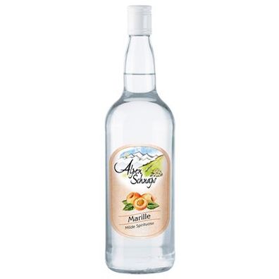 Alpenschnaps Schnaps Steinbeisser Marille 35 % Vol. - 1,00 l Flasche