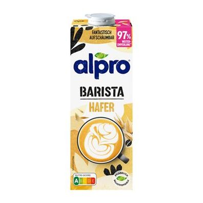 10x alpro Barista Hafermilch - 1 l