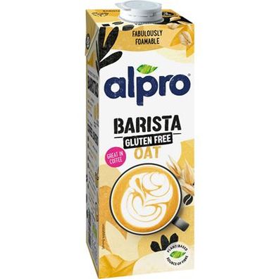 10x alpro for Professionals Haferdrink glutenfrei - 1 l Faltschachtel