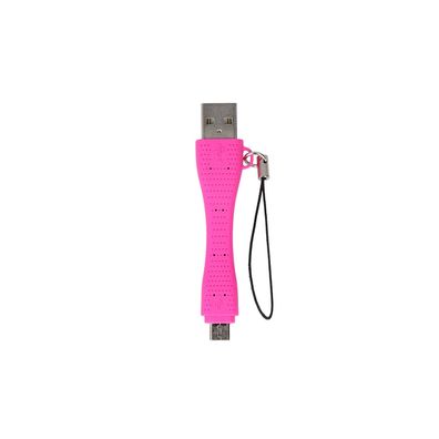 Networx Micro USB Ladekabel Datenkabel USB Kabel pink Tiny