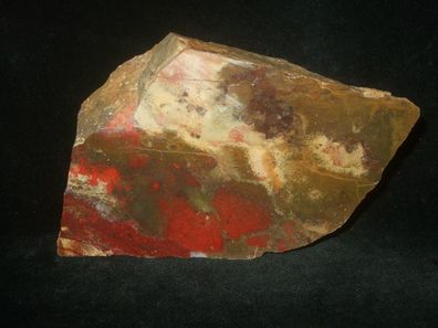 Jaspis Buntjaspis Peru Anschliff -Mineralien-Heilsteine-Anschliffe-