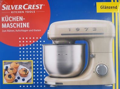 SILVERCREST® Küchenmaschine Chrom Retro »SKML 600 A1«