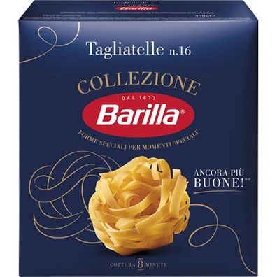 5x Barilla La Collezione Tagliatelle - 500 g Packung